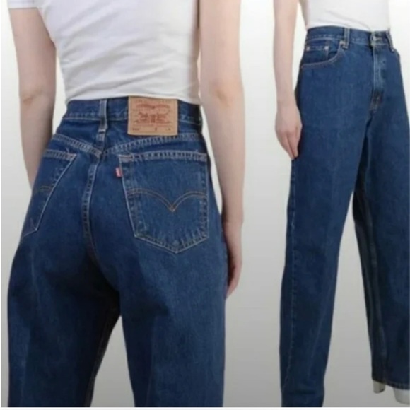 Levi's Womens Vintage 560‎ Loose Fit Straight Leg High Rise Jeans - Picture 1 of 15